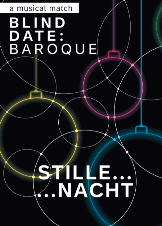 Plakatmotiv zum Konzert "Baroque meets stille Nacht"